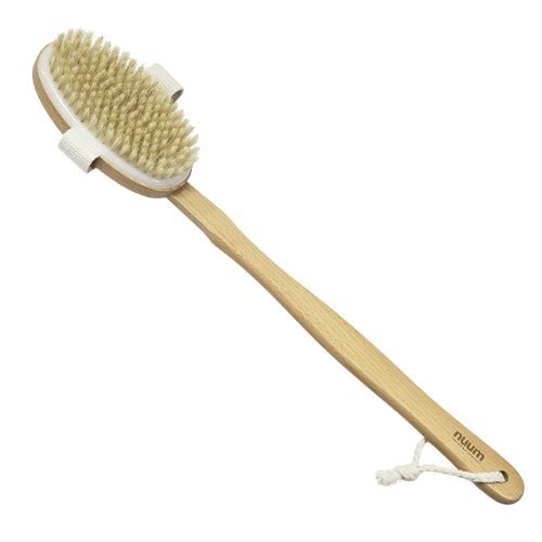 Body Brush with Detachable Handle Kūno šveitimo šepetys su nuimama rankena