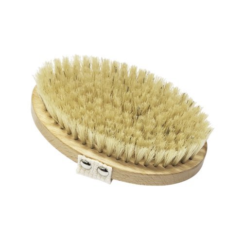 Dry Exfoliating Body Brush Vidutinio stiprumo masažinis kūno šepetys