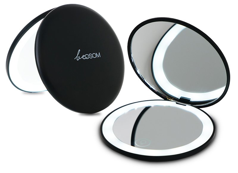 Kompaktinis veidrodėlis su apšvietimu Be Osom BEOSOML2302CMR