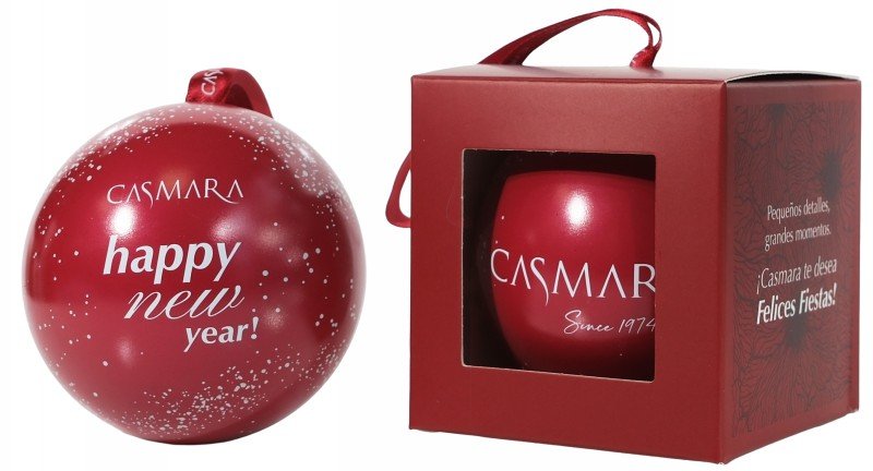 Skarelė šventinėje pakuotėje Casmara Christmas Beauty Ball CASALBALL25