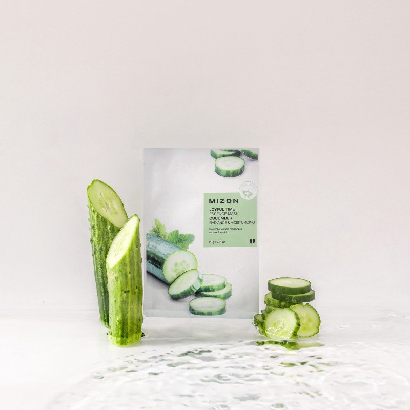 Veido kaukė MIZON Joyful Time Essence Mask Cucumber MIZ888890118