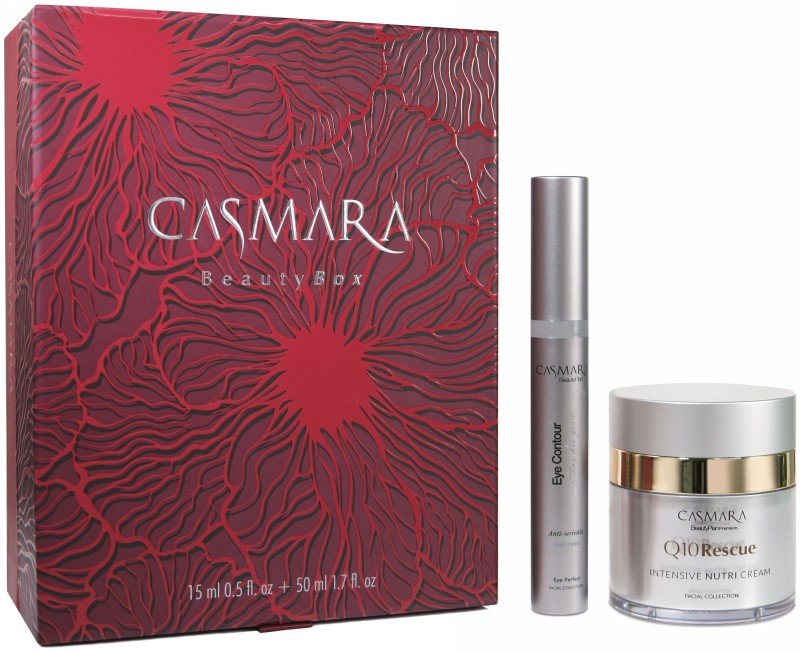 Veido priežiūros priemonių rinkinys Casmara Beuaty Box Q10 + Eye Contour Anti-wrinkle CASAL2510