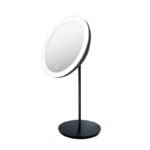Veidrodis ant kojelės su LED apšvietimu Be Osom LED Table Mirror Matte Black BEOSOM18DTRSBK