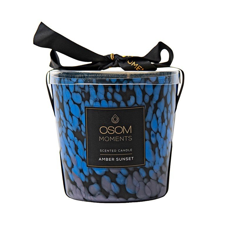 Aromatinė žvakė OSOM Moments Amber Sunset OSOM2405A, 550 g