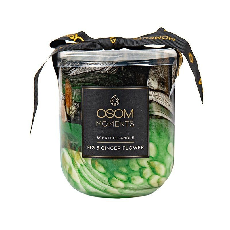 Aromatinė žvakė OSOM Moments Fig & Ginger Flower OSOM2330A, 360 g