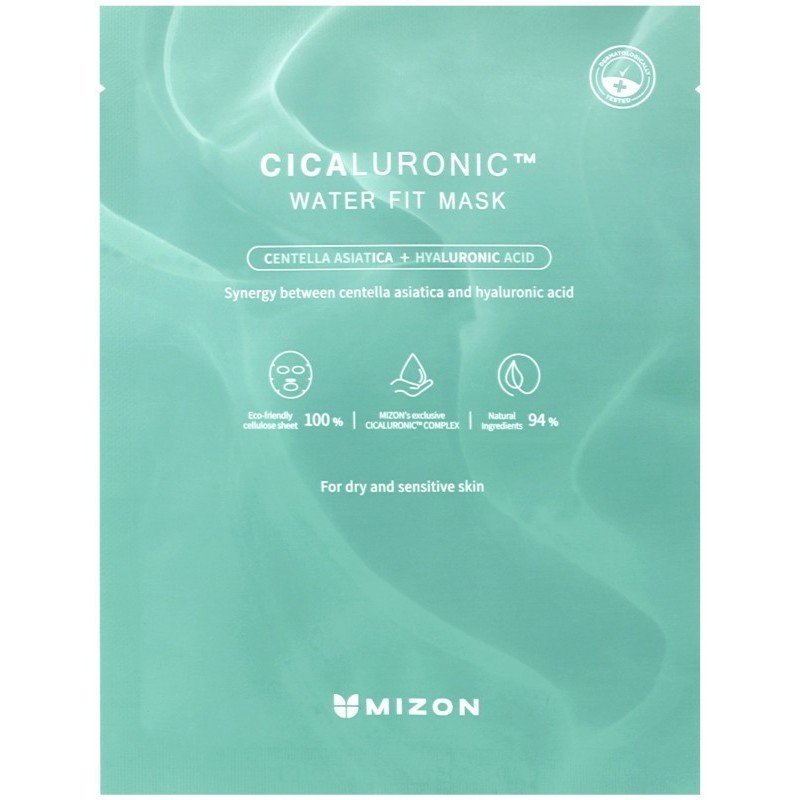 Veido kaukė MIZON Cicaluronic Water Fit Mask MIZ313010487, 24 g