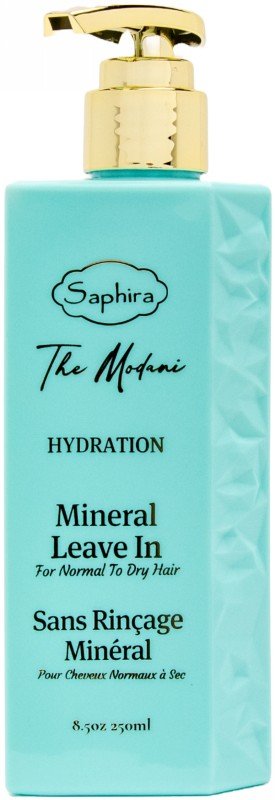 Nenuplaunamas kondicionierius plaukams Saphira The Modani Hydration Mineral Leave-In SAFHMLI2