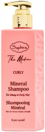 Šampūnas plaukams Saphira The Modani Curly Mineral Shampoo SAFCMS2