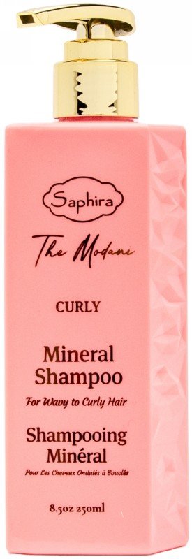 Šampūnas plaukams Saphira The Modani Curly Mineral Shampoo SAFCMS2