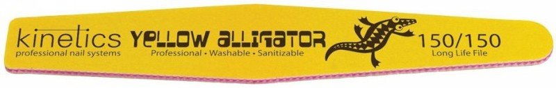 Dildė nagams Kinetics Yellow Alligator KFK150