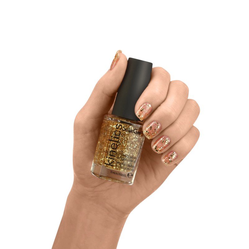 Nagų lakas Kinetics SolarGel Polish 259 Goldy KNP259