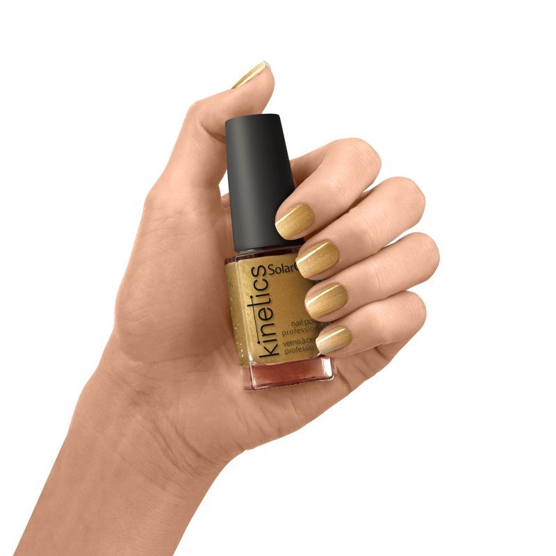 Nagų lakas Kinetics SolarGel Polish 558 Gold Finger KNP558