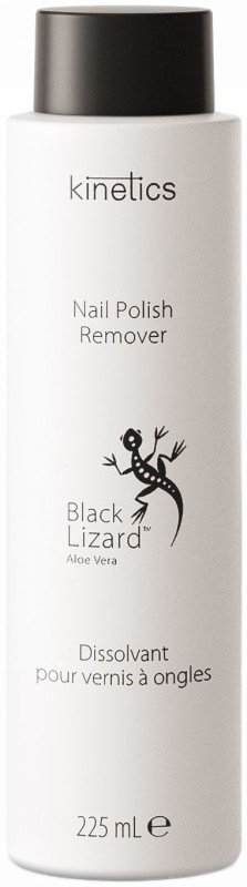 Nagų lako valiklis Kinetics Nail Polish Remover Black Lizard With Aloe Vera Scent KRBL08