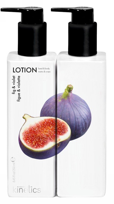 Parfumuotas losjonas rankoms ir kūnui Kinetics Hand & Body Lotion Fig & Violet KL019