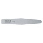 Nail file Osom Professional Diamond Shape, zebra, 120/180, 1 pc OSOMP1218, 1/25