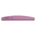 Nail file for polishing Osom Professional, Half Moon Shape, pink, SD1793240240 240/240, 1 pc, 1/12 - Image 2
