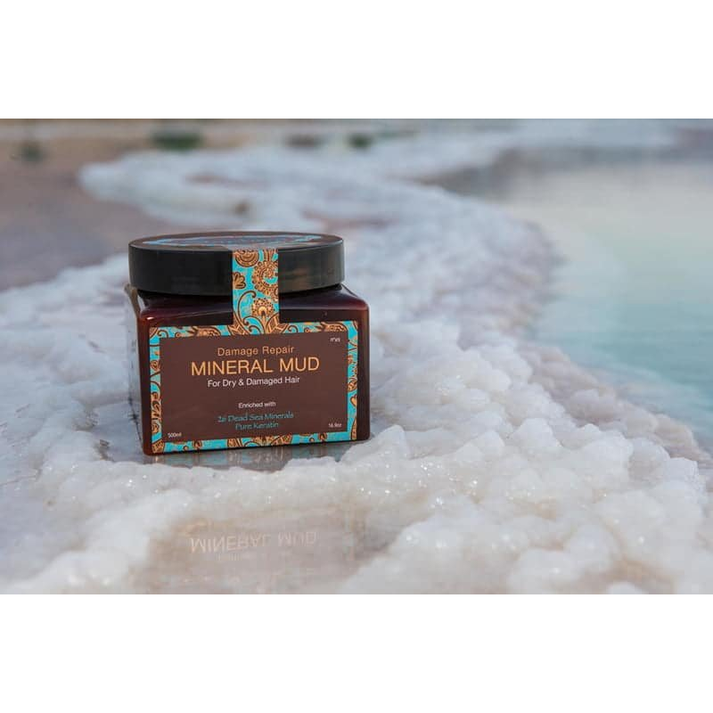 flavia-kvadratas-109051 Mineral mud hair mask Saphira Mineral Mud SAFMM3, with Dead Sea minerals, 500 ml - Image 1