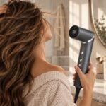 Plaukų džiovintuvas-formuotuvas OSOM Professional AXEL Luxe Multistyler OSOMPAXELGR, pilkos spalvos, 1400W - Image 7